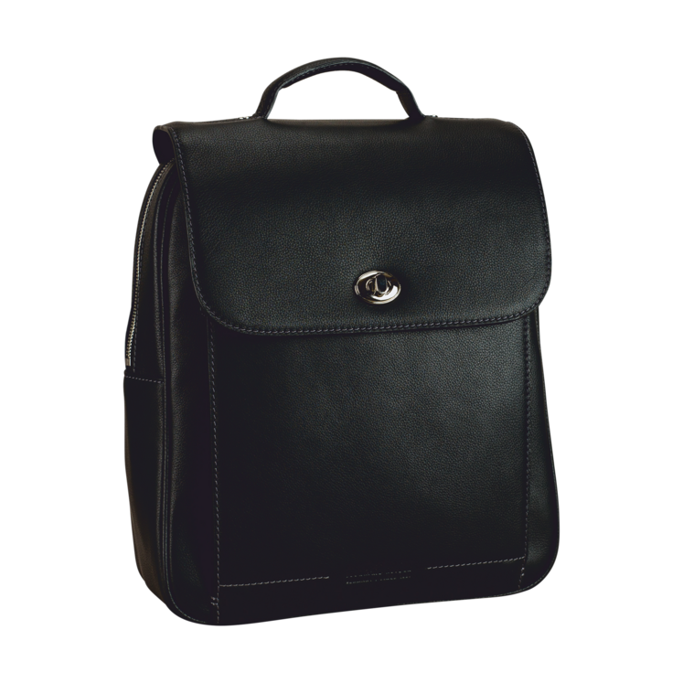 Leonhard Heyden Nizza City-Rucksack Schwarz