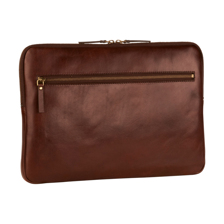 Leonhard Heyden Cambridge RV-Laptoptasche S Rotbraun