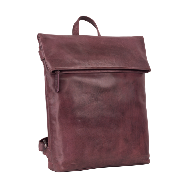 Leonhard Heyden Stockholm Cityrucksack Brombeer