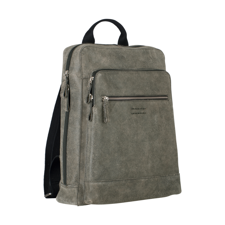 Leonhard Heyden Boston Rucksack Grau