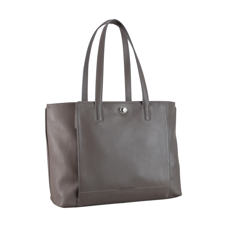 Leonhard Heyden Nizza Business-Shopper 3 Fächer Taupe