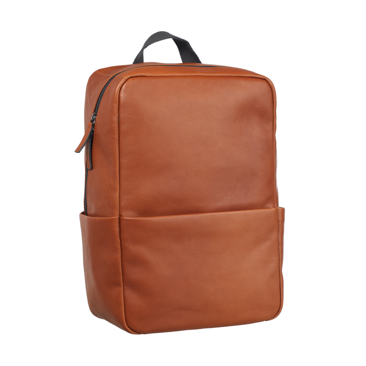 Leonhard Heyden Hamburg Rucksack Cognac