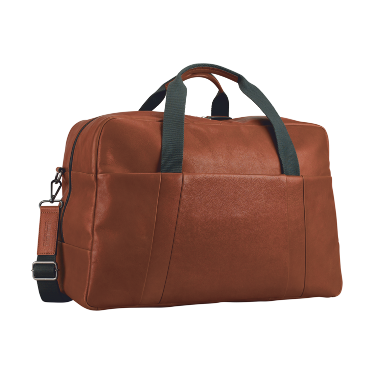 Leonhard Heyden Hamburg Reisetasche cognac